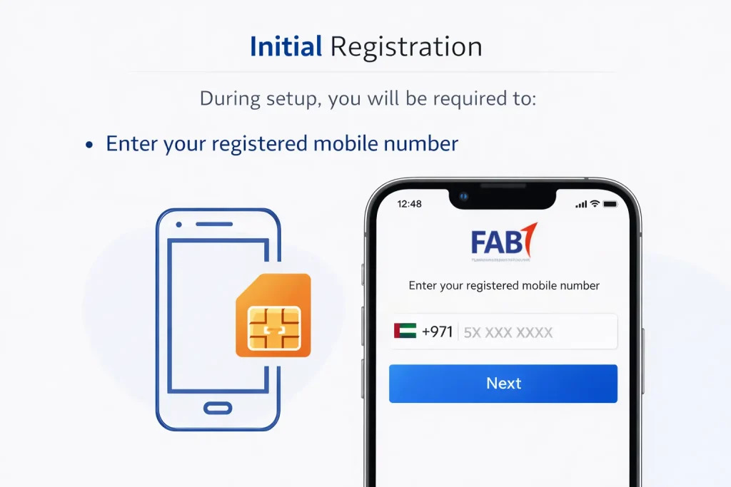 Infographic-highlighting-security-tips-for-FAB-banking-including-not-sharing-OTPs-using-secure-networks-and-regular-password-updates.